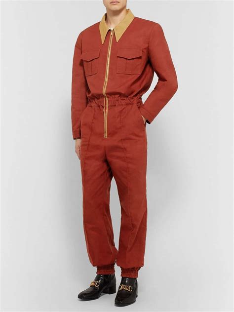 mens gucci jumpsuit